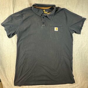 Carhartt Work Force Polo Shirt black